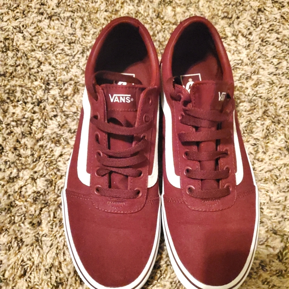 Maroon Vans